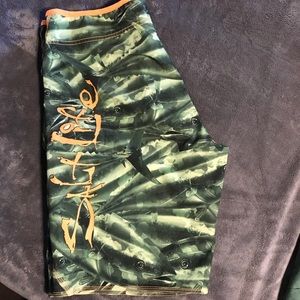 Salt Life Fish Camo Swim Trunks